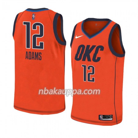 Oklahoma City Thunder Steven Adams 12 2018-19 Nike Vaaleanpunainen Pelipaidat Swingman - Miesten